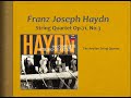 Haydn, String Quartet Op 71, no 3 - Video Score . Aeolian Quartet