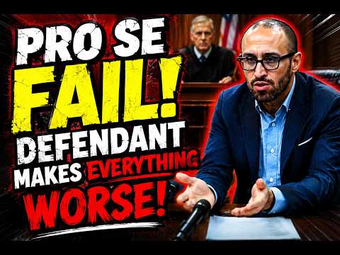 Pro Se Disaster! Career Criminal Risks Everything In Court