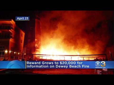 Reward Grows To $20,000 For Information On Dewey Beach Restaurant Fire