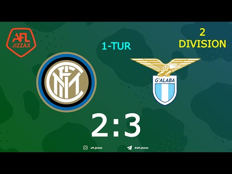 2-division. 1-tur INTER - G'ALABA 2:3 (23.04.2021)