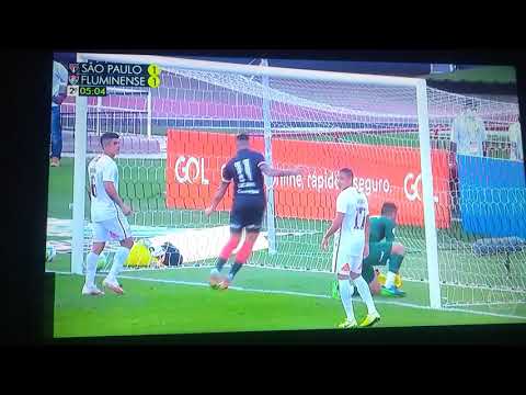 Gol do Brenner São Paulo 1×1 Fluminense