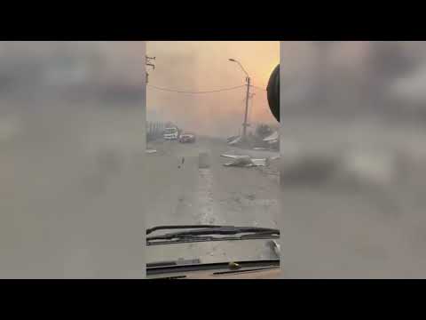 Punta de Parra ya no existe: un 80% de la localidad tomecina arrasada por las llamas