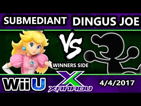 S@X 196 - Submediant (Peach) Vs. Dingus Joe (G&W) - SSB4 Tournament - Smash for Wii U - Smash 4
