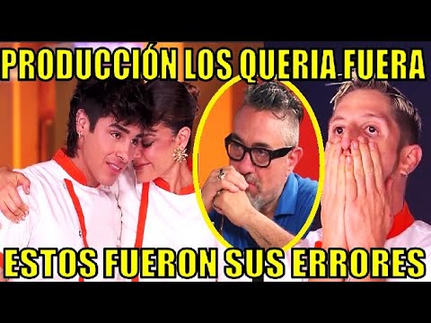 FOR THIS REASON THEY REMOVED MATIAS AND ANGELICA FROM THE SEMIFINAL OF TOP CHEF VIP