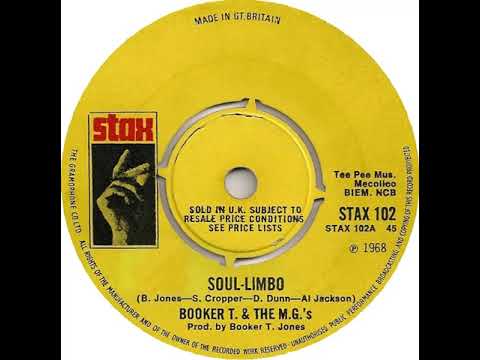UK New Entry 1968 (256) Booker T. & The M.G.'s - Soul Limbo