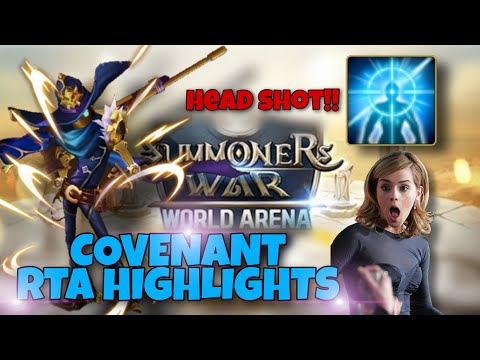 Covenant RTA Highlights One Shot! Anti Artamiel? - Summoners War