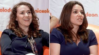 The original voices of Helga and Phoebe on Hey Arnold! discuss the revival video