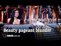 Beg Your Pardon Beauty Queen S Huge Fail Goes Viral
