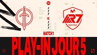 MSI 2023 - W1 D5 - GG vs R7 - BO3