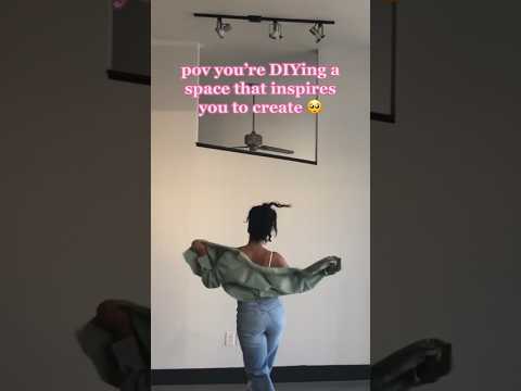 🤩 DIY Studio Makeover Eclectic Aesthetic ✨ #roomdecorideas