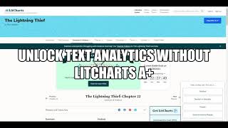 UNLOCK TEXT ANALYTICS WITHOUT LITCHARTS A+ [PATCHED]