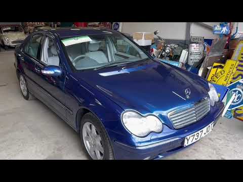 2001 MERCEDES C240 ELEGANCE AUTO | MATHEWSONS CLASSIC CARS | 8TH & 9TH SEPTEMBER 2022