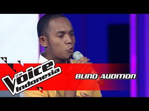 Aldo - Langit Abu-Abu | Blind Auditions | The Voice Indonesia GTV 2018