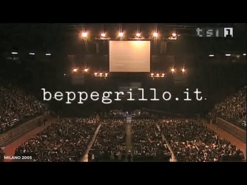 Beppe Grillo .it, spettacolo del 2005 a Milano