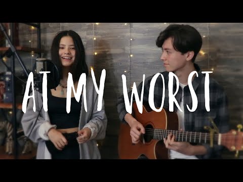 At My Worst - Pink Sweat$ - Vocal and acoustic guitar cover Ft. Renee Foy