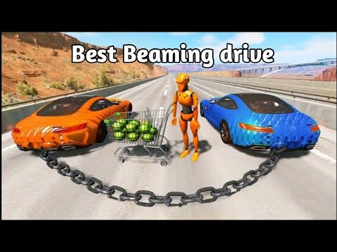 High Speed Traffic Car Crashes #001 - BeamNG Drive |CrashBoomPunk 2023