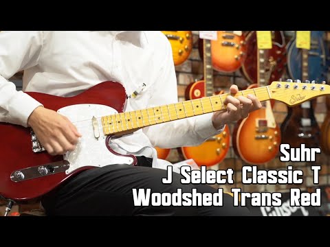 Suhr J Select Classic T WOODSHED Trans Red 【イシバシ楽器心斎橋店】