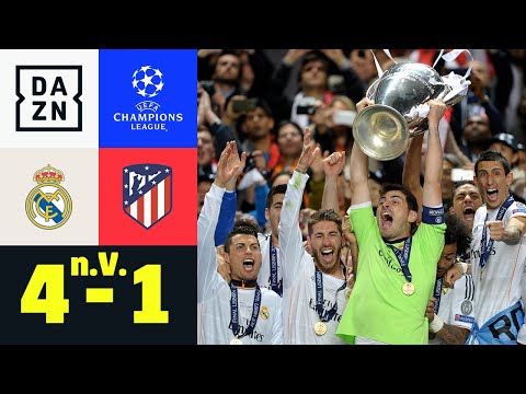 Real dreht spät auf & holt La Decima: Real Madrid - Atletico 4:1 n.V. | UEFA Champions League | DAZN