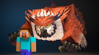 THE OWLBEAR IS HERE! #minecraft  [Mythicmobs x Modelengine]