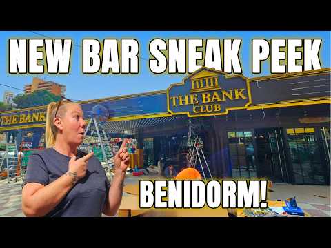 Benidorm - What´s this NEW BAR / CLUB all about?