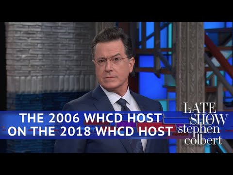 Stephen Colbert (The Other One) On Michelle Wolf's WHCD Speech