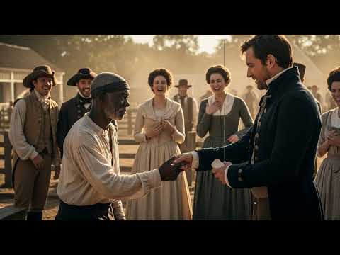 Se rieron él por comprar  esclavo más viejo de la subasta, pero lo que pasó después sorprendió todos