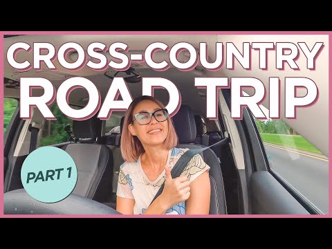 我和我的狗的獨自越野之旅（佛羅里達到加州）--第一部分 (Solo Cross Country Road Trip With My Dog (Florida to California) - PART 1)