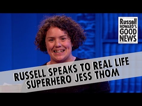 Russell speaks to real life hero Jess Thom