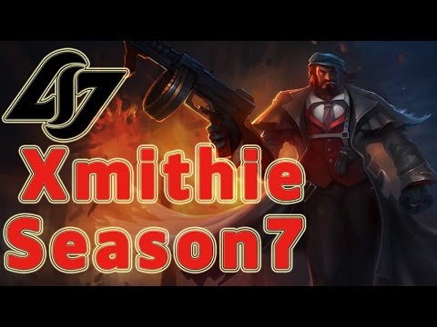 CLG Xmithie Graves Jungle vs Shyvana Patch 7.1
