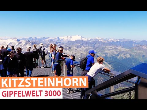 Kitzsteinhorn in Zell am See Kaprun : Gipfelwelt 3000 - spektakuläres Ausflugsziel auf 3.029 Metern