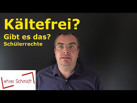 Cold-weather leave? Does it exist? | Student rights | Lehrerschmidt