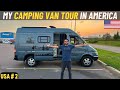 My CAMPING VAN In AMERICA Full Tour