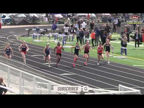 2023 GPAC Outdoor - Women's 100m Dash Finals