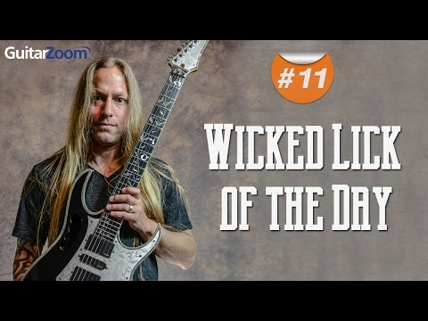 #11 Wicked Guitar Lick of the Day - Cool 6ths Lick in The A Key