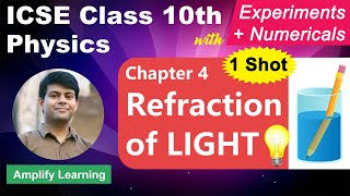 Refraction of Light through Plane Surfaces | Full Lesson 1 Shot | Class 10 Physics