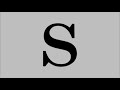 Letter S Song