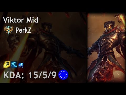 Viktor Mid vs Karma - PerkZ - EUW Challenger Patch 6.24