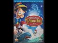 Opening To Pinocchio 2009 DVD