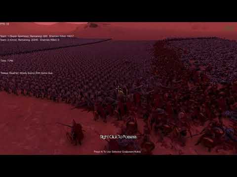 500 Super Spartans vs 30,000 Orcs and Dwarves Ultimate Epic Battle Simulator