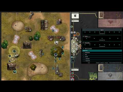 Haku (Ivan) v Cracol (Explorers McCabe) Quarter Finals Malifaux World Team Cup.