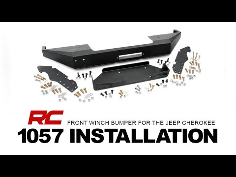 Jeep Cherokee XJ Winch Bumper by Rough Country