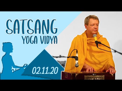 Satsang + Meditation + Mantrasingen + Arati mit Narendra - Yoga Vidya live 20.00 Uhr - 02.11.2020