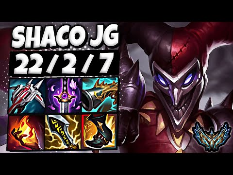 Shaco vs Vi Jungle [ TripleKill ] Lol Korea Challenger Patch 25.7 ✅