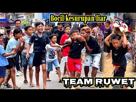 BOCIL KESURUPAN NGAMUK LIAR || TEAM RUWET live jeru - tumpang