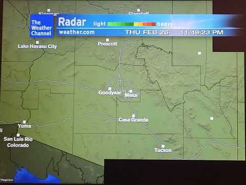 WeatherStar XL Simulator February 26, 2026 Phoenix AZ 