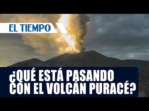 Alerta amarilla: volcán Puracé intensifica expulsión de ceniza | EL TIEMPO