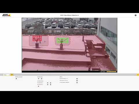 Configuration tip: AXIS Video Motion Detection 4