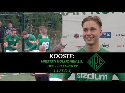 KOOSTE: HPS Miehet 1 - 1 FC Espoo/2, 2.8. + haastattelu - HPS TV