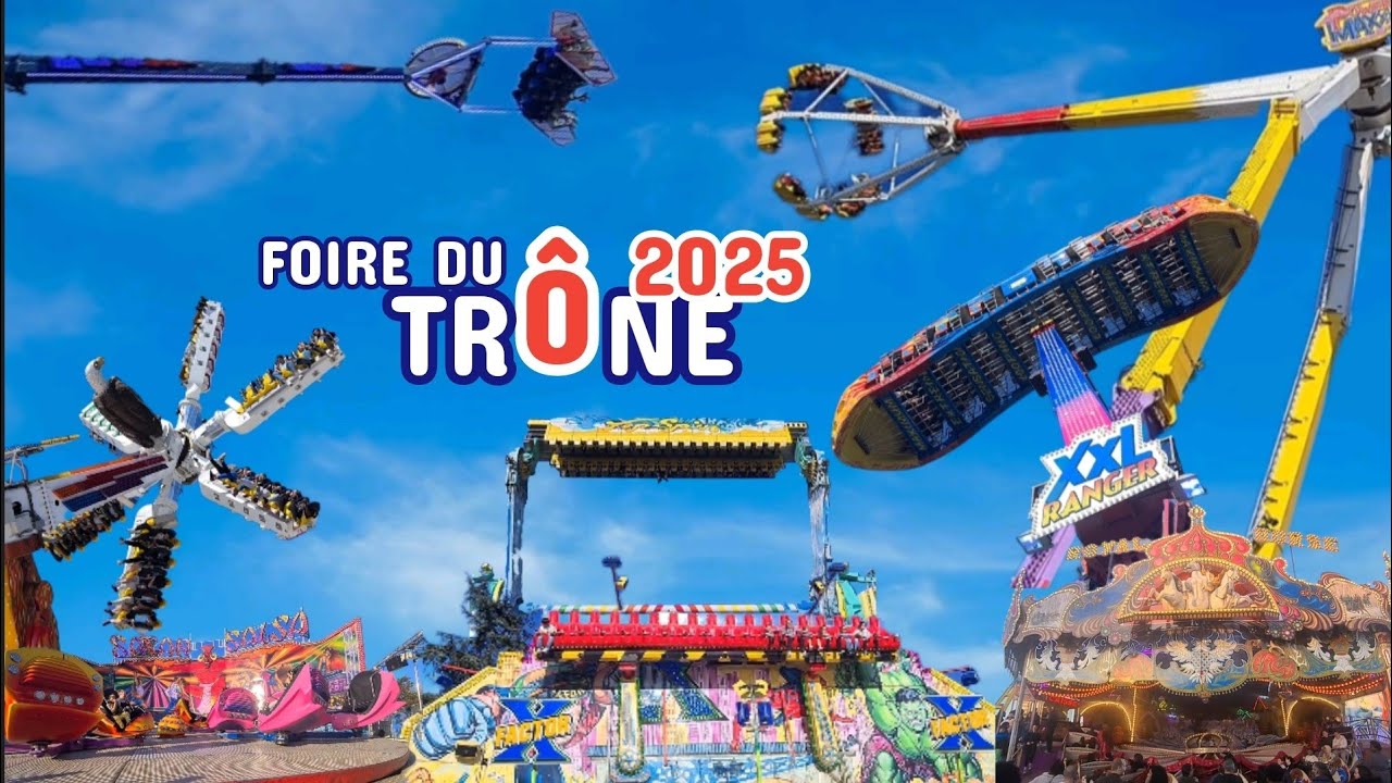 50 rides in PARIS! The FOIRE du TRÔNE is back for its 61st edition!!