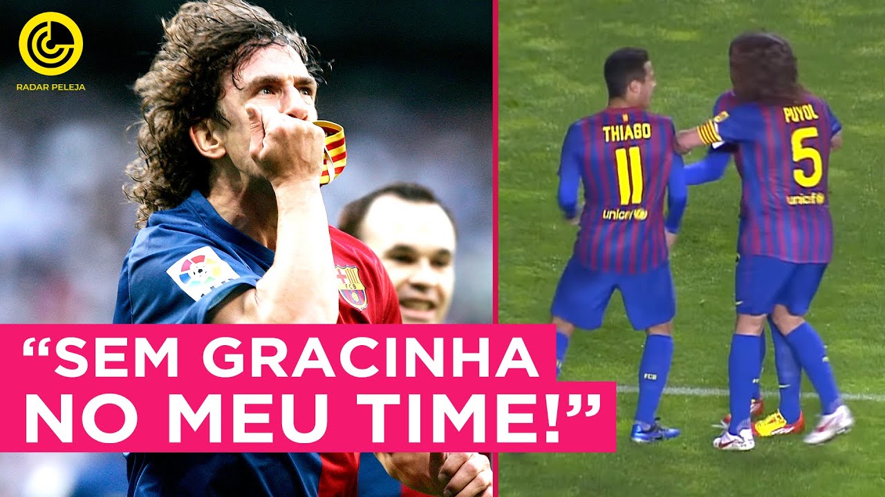 DANCINHA? OLHA COMO PUYOL RESPEITAVA ATÉ O MAIOR RIVAL | #RadarPELEJA 215